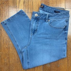 SEVEN7 Mid Rise Ankle Hem Skinny Jeans